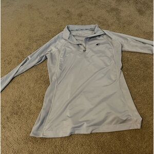 1/4 zip breathable shirt